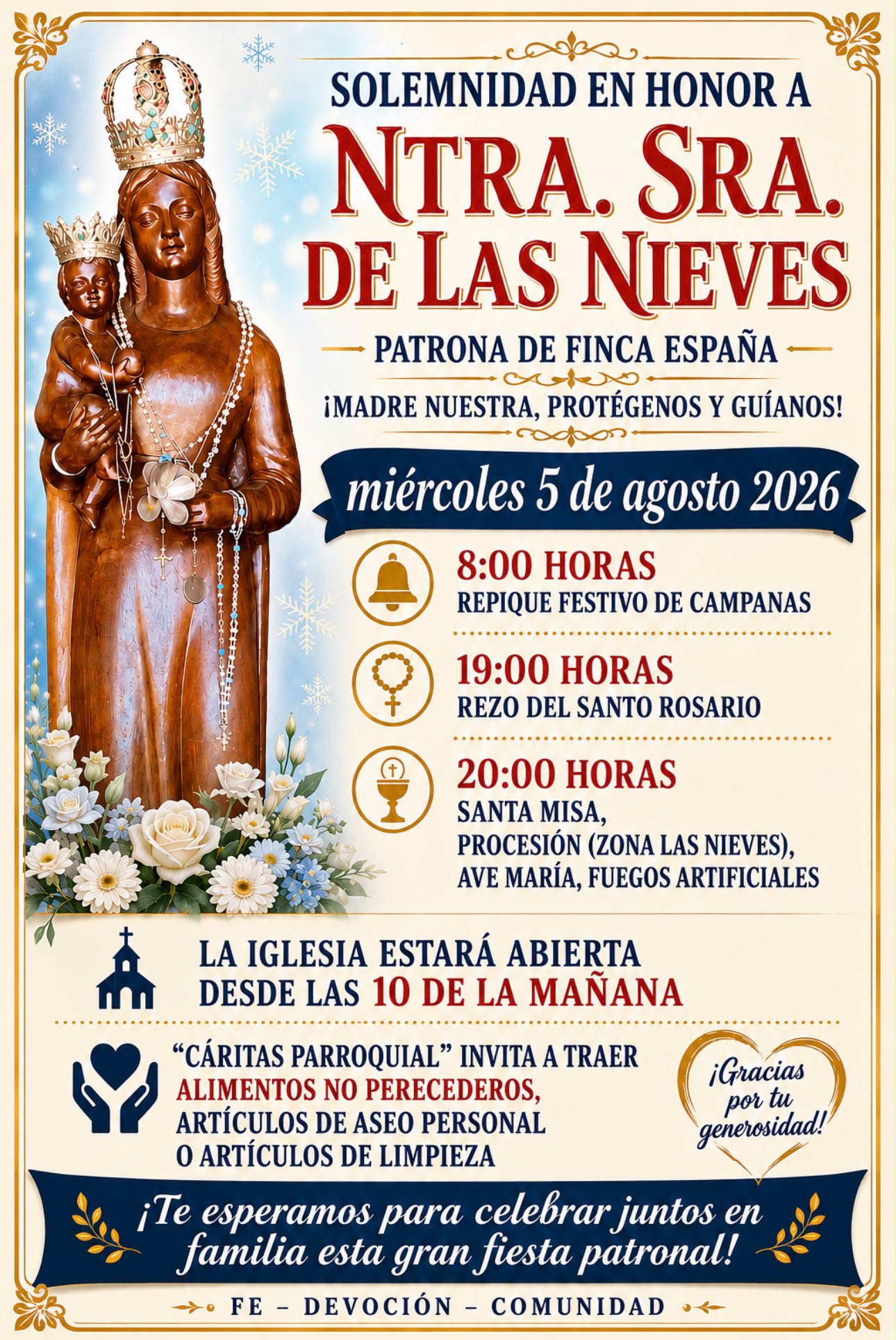 MisaSolemneNSraNieves2026